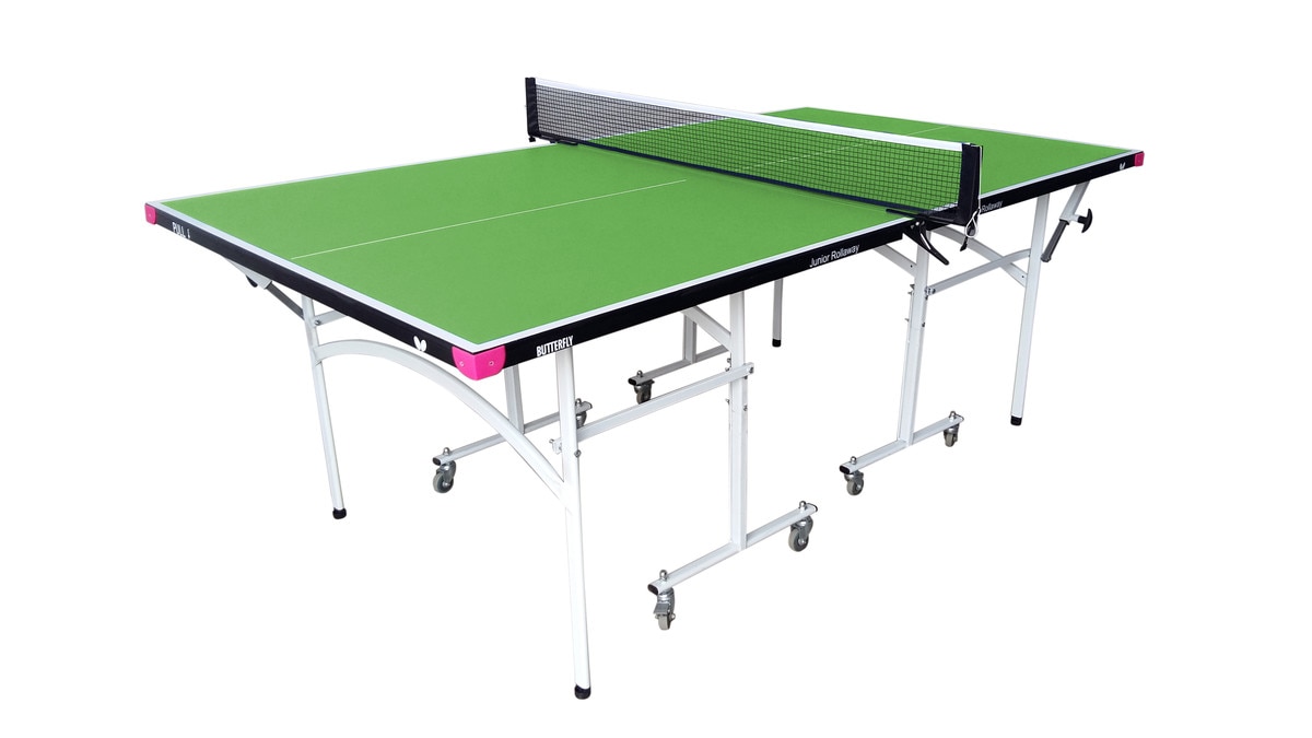 Butterfly Junior Rollaway Table: View of the entire Green Table